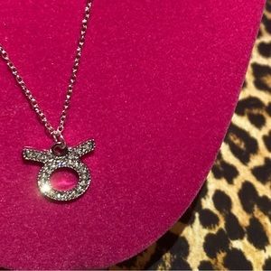 Zodiac Sign Taurus Sterling Silver Necklace Horoscope Astrology Sign Emo Witch